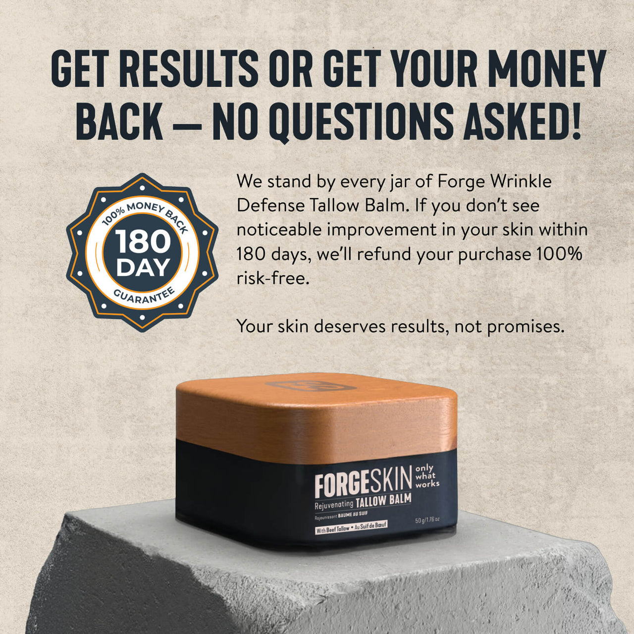 Forge Wrinkle Defense Tallow Balm