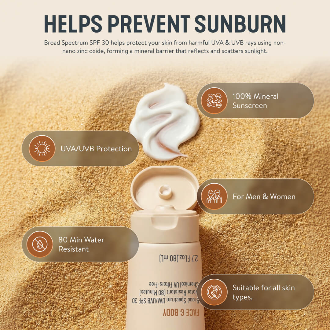 Mineral Tallow Sunscreen SPF30